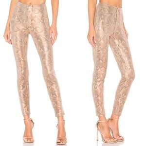 New Mother High Waist Seamless Looker Ankle Skinny Slither Size‎ 24 Edgy Neutral